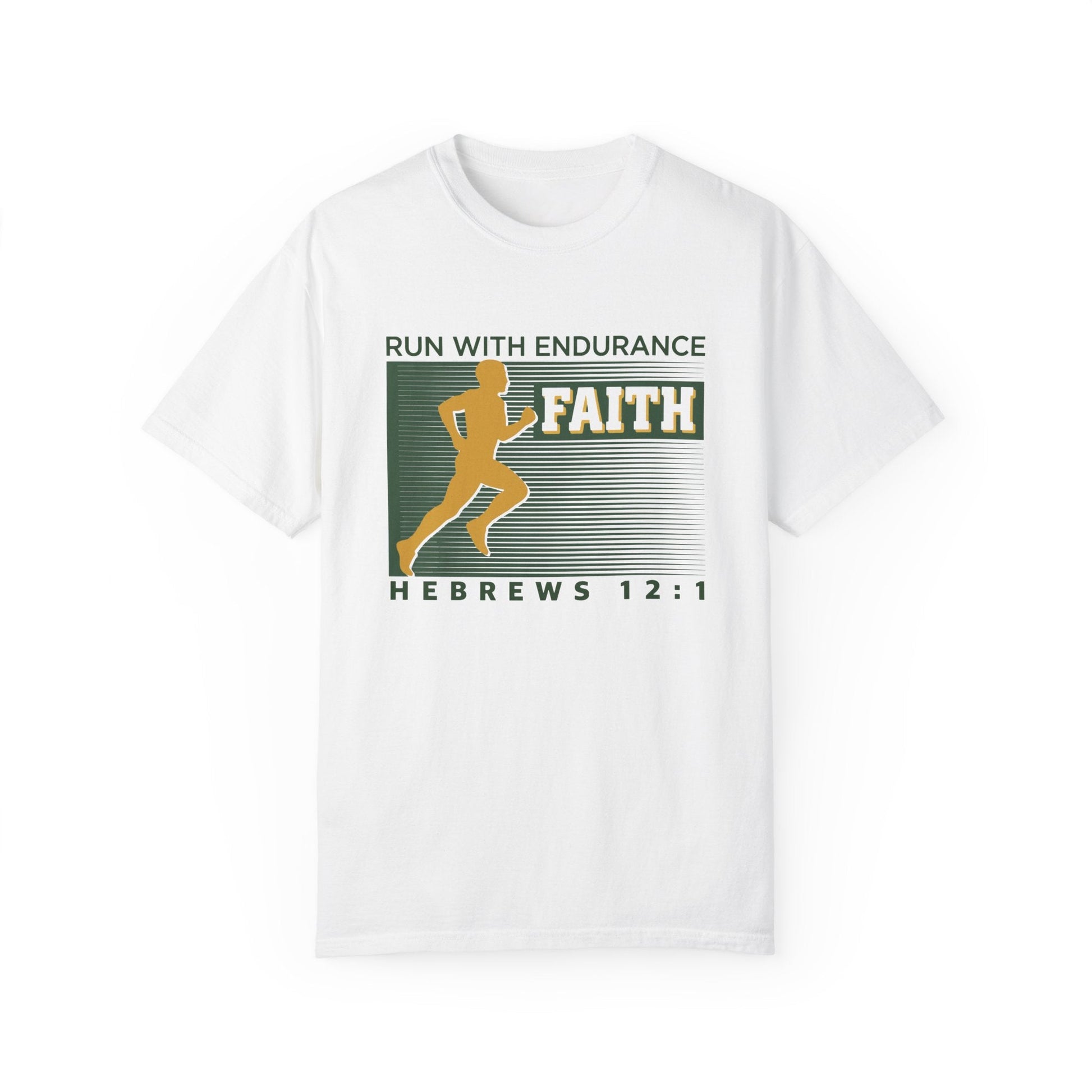 Mercy & More T-Shirt White / S Hebrews 12:1 TShirt