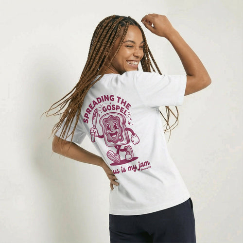 Mercy & More T-Shirt White / S Jesus Is My Jam Tee