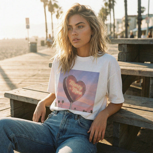 Mercy & More T-Shirt White / S Mercy & More Hotel Tee