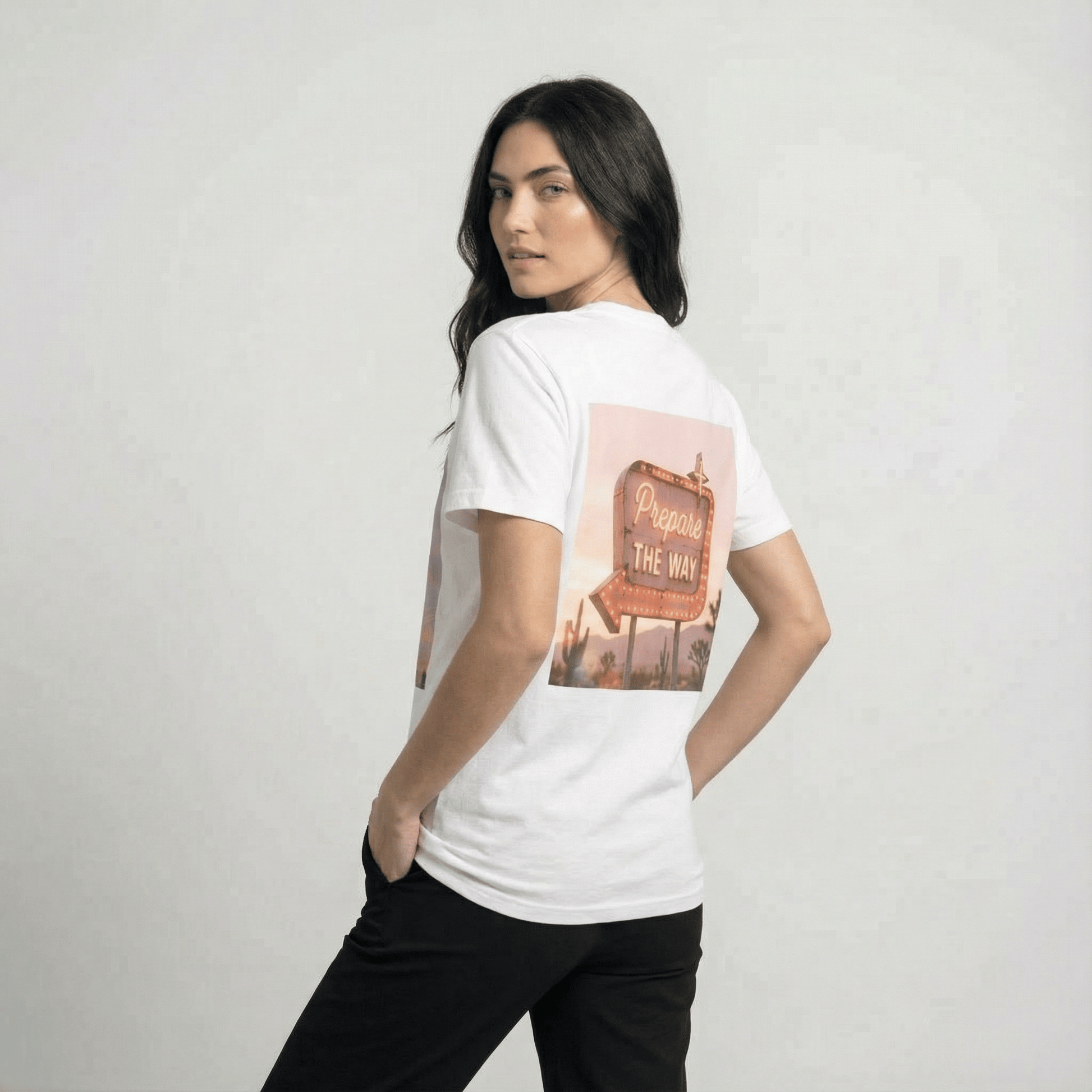 Mercy & More T-Shirt White / S Prepare The Way Tee