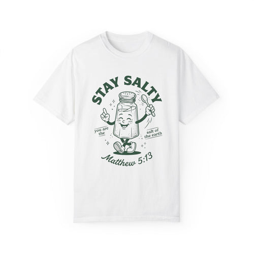 Mercy & More T-Shirt White / S Stay Salty Tee
