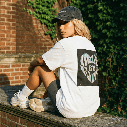 Mercy & More T-Shirt White / S Walk By Faith