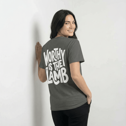 Mercy & More T-Shirt Worthy Is The Lamb Tee