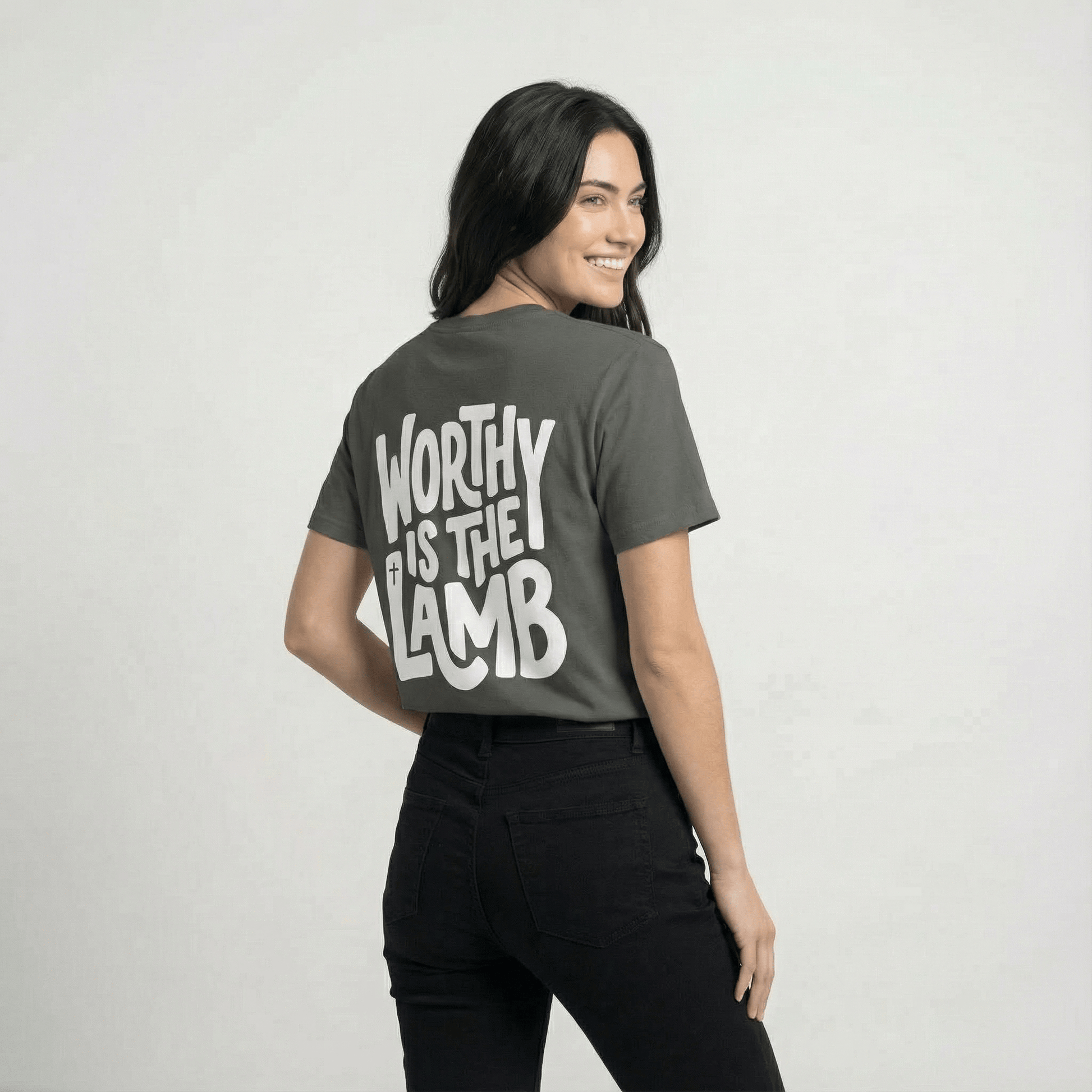 Mercy & More T-Shirt Worthy Is The Lamb Tee