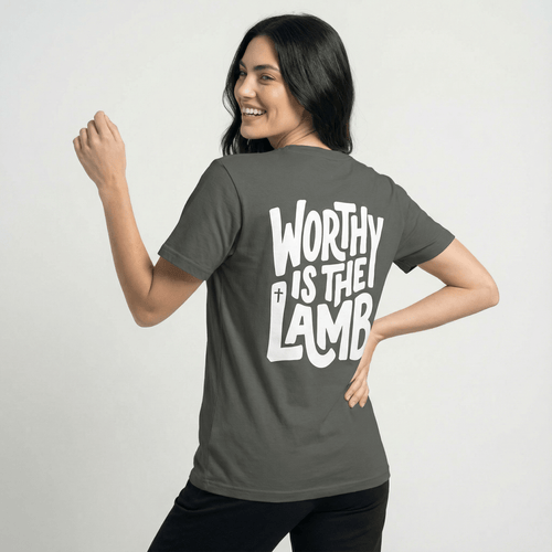 Mercy & More T-Shirt Worthy Is The Lamb Tee