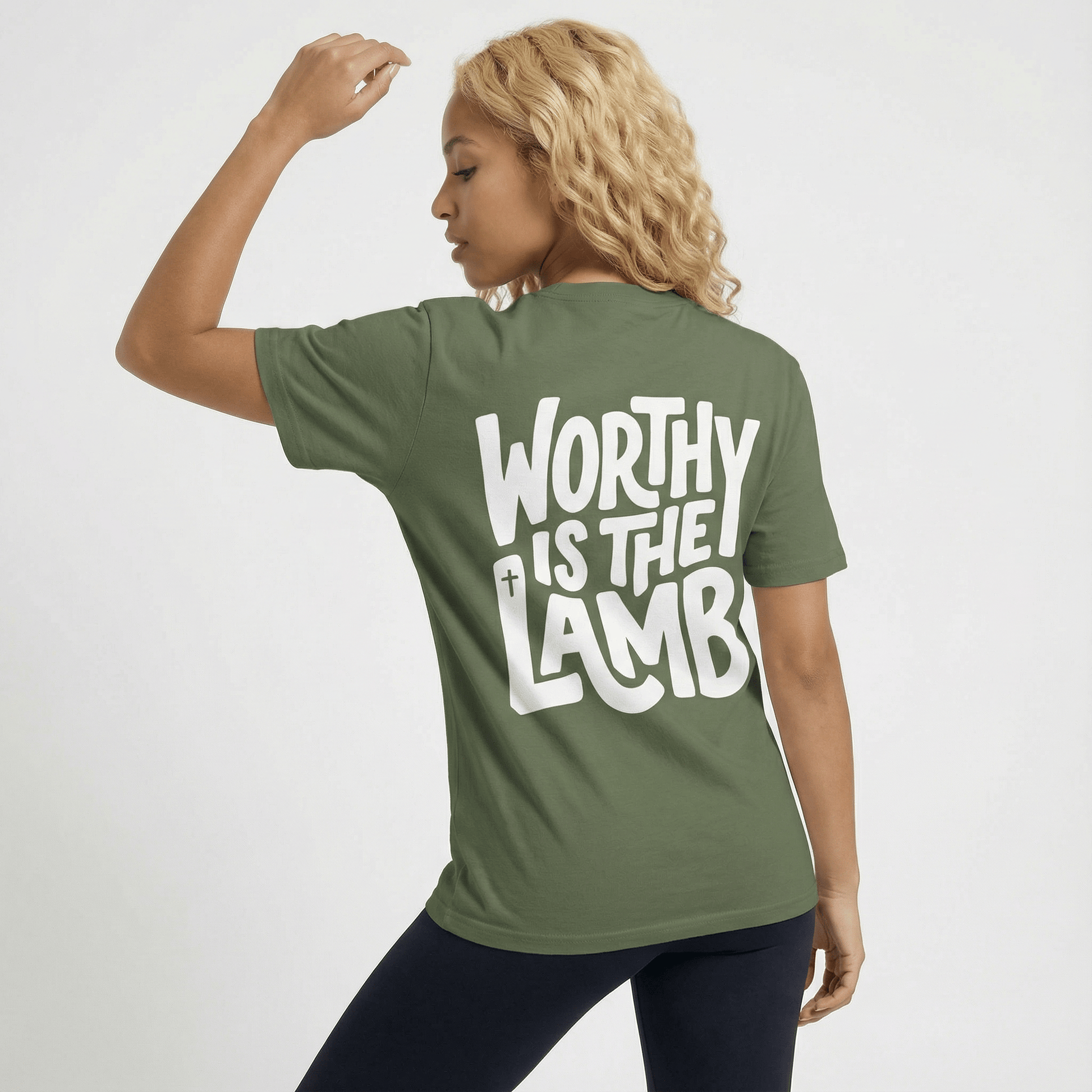 Mercy & More T-Shirt Worthy Is The Lamb Tee