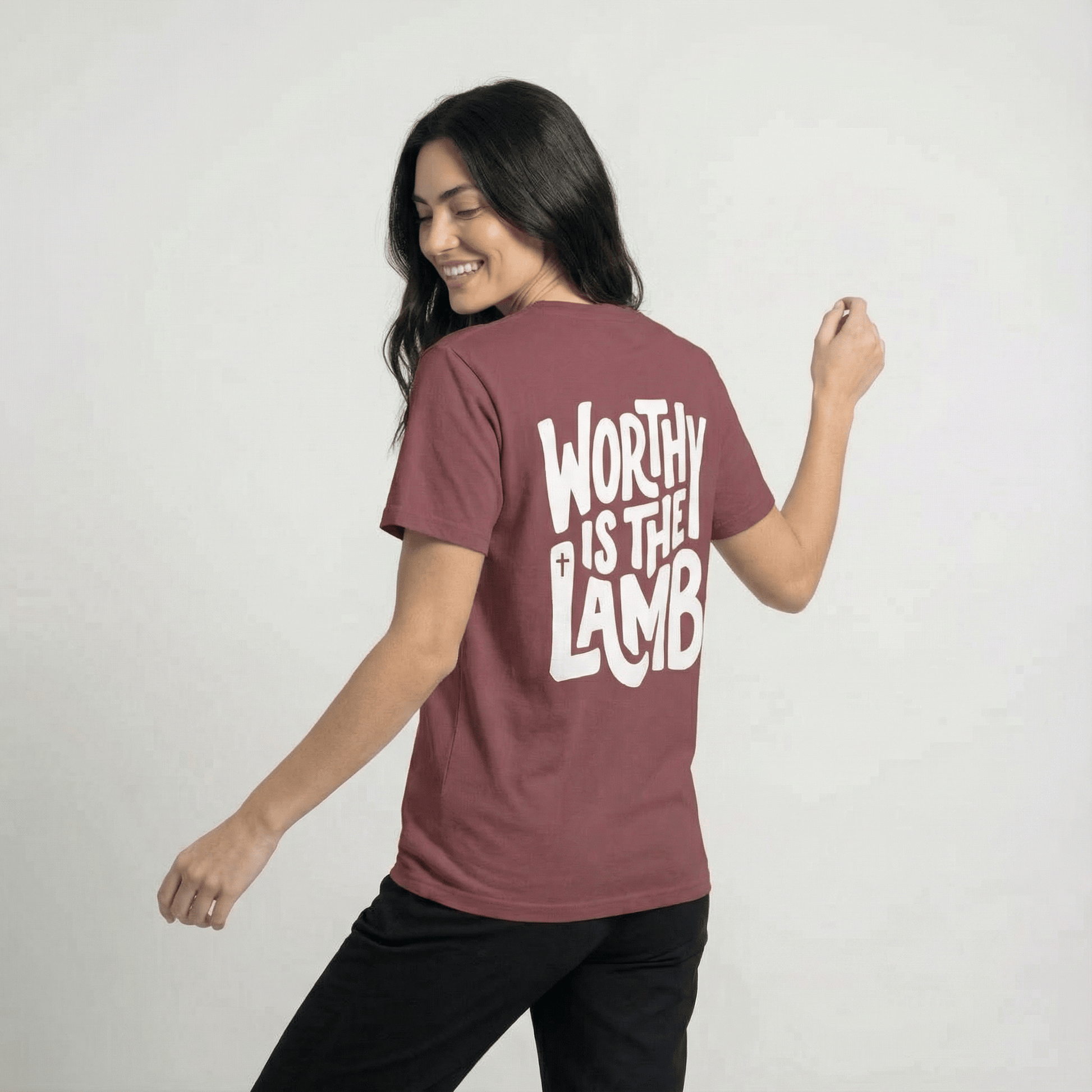Mercy & More T-Shirt Worthy Is The Lamb Tee