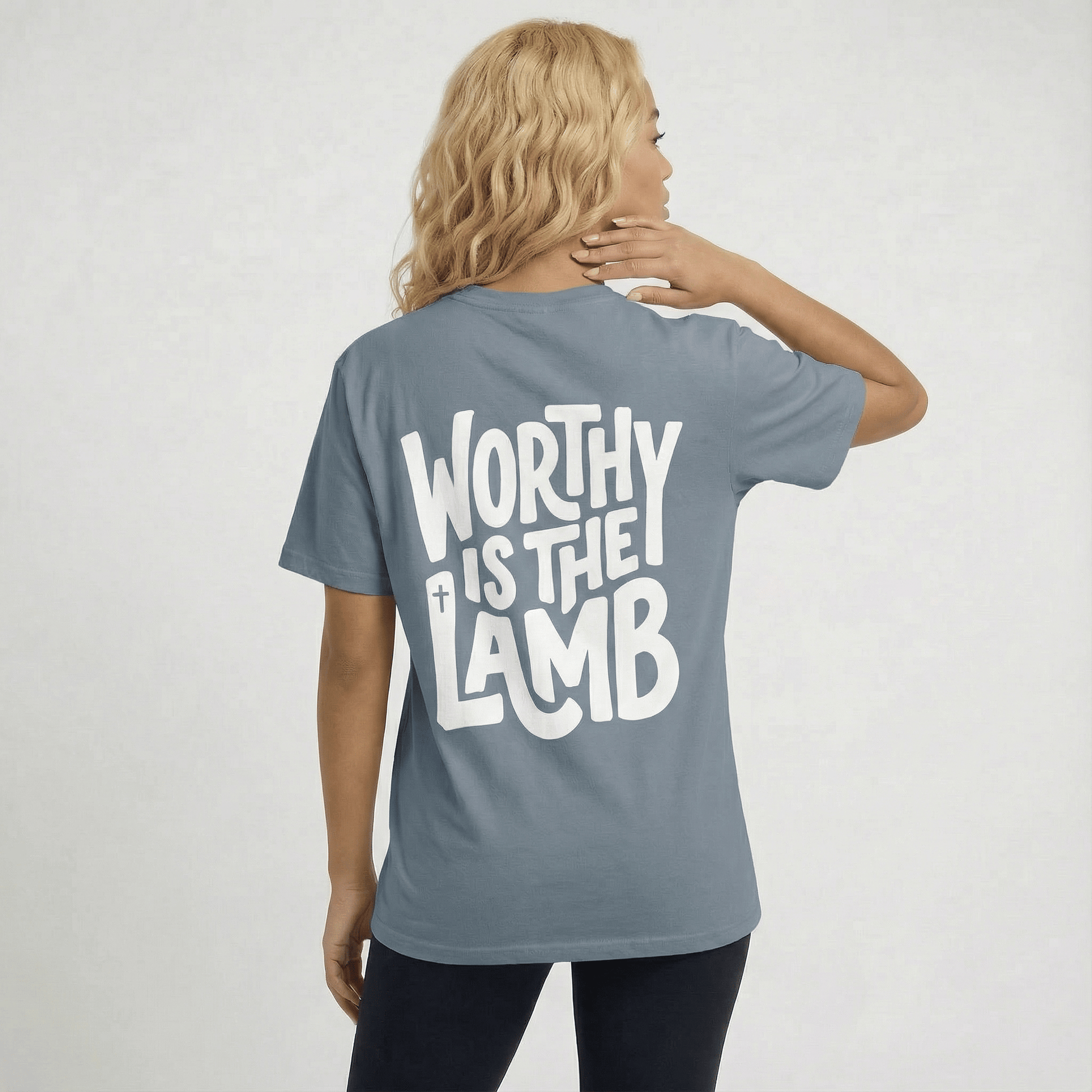 Mercy & More T-Shirt Worthy Is The Lamb Tee