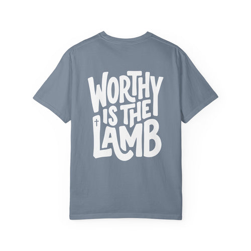 Mercy & More T-Shirt Worthy Is The Lamb Tee