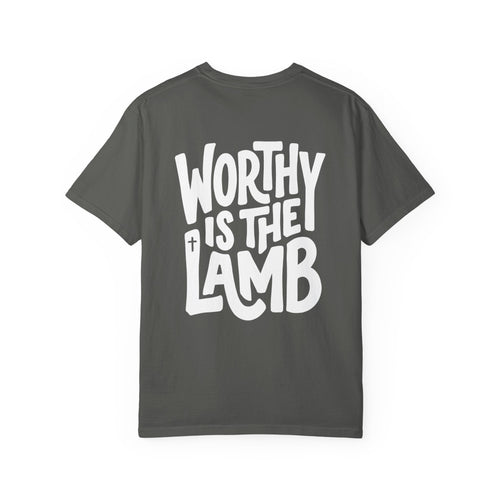 Mercy & More T-Shirt Worthy Is The Lamb Tee