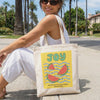 Printify Bags Natural / 15" x 16" Joy Fruit Cotton Tote Bag