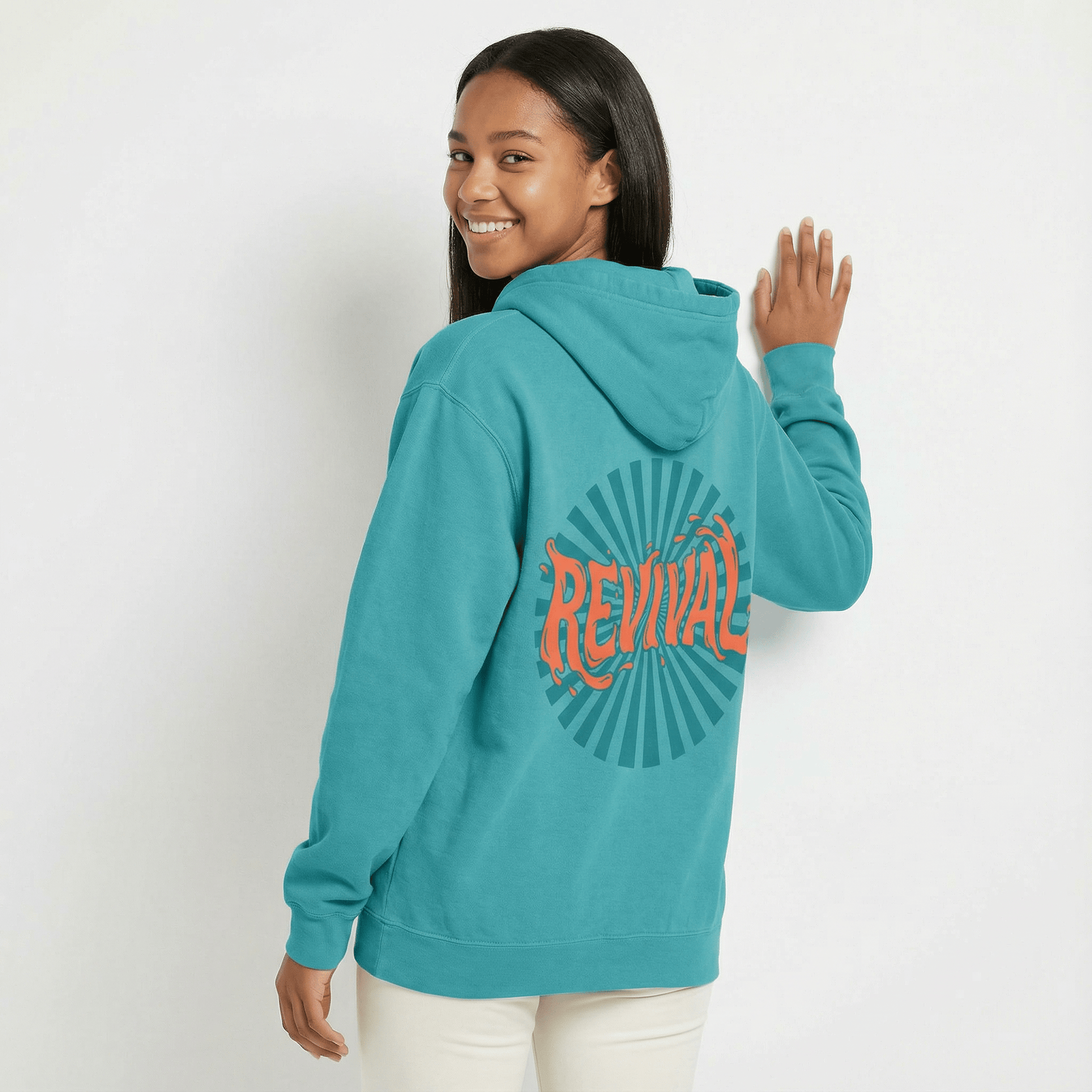 Printify Hoodie Revival Hoodie