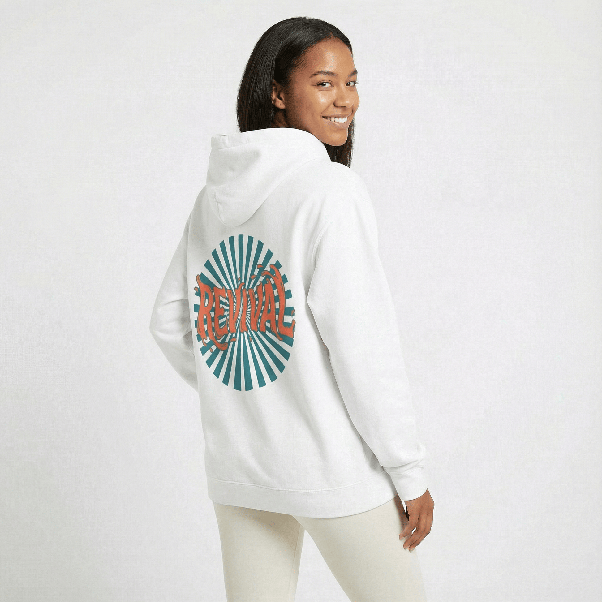 Printify Hoodie Revival Hoodie