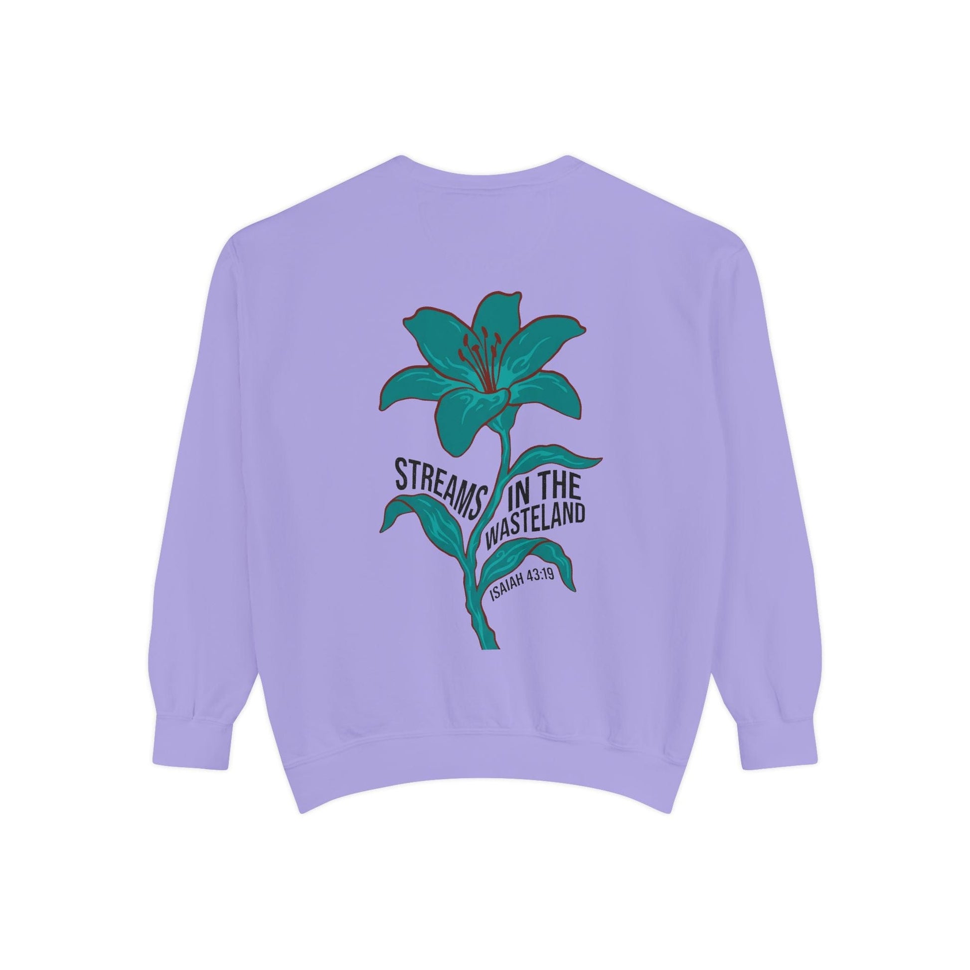 Printify Sweatshirt Streams In The Wasteland Sweatshirt