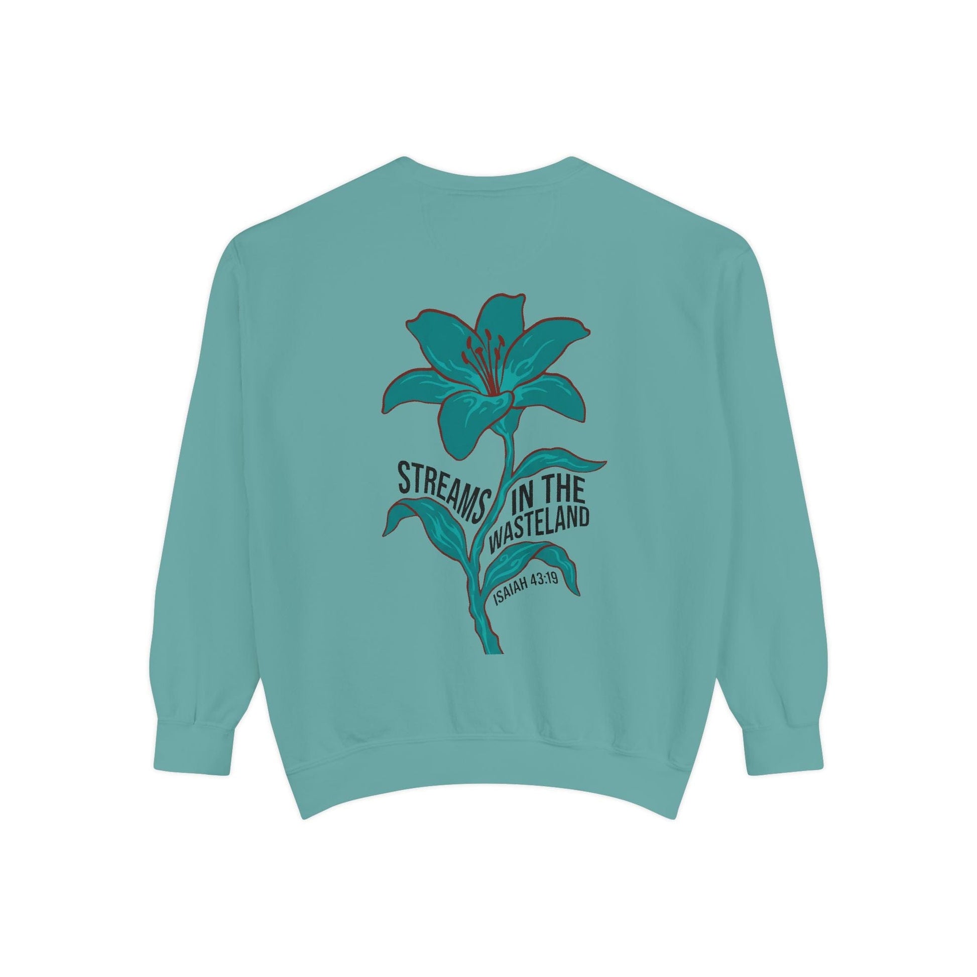 Printify Sweatshirt Streams In The Wasteland Sweatshirt