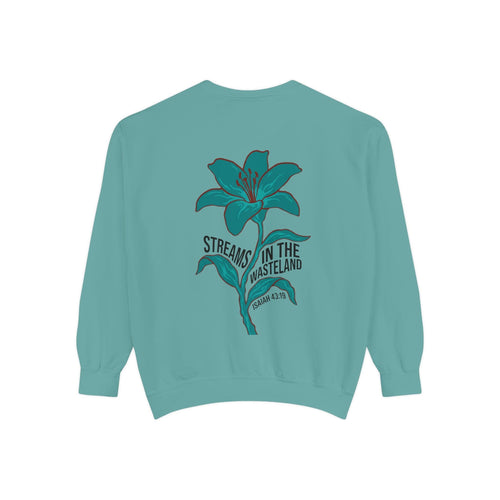 Printify Sweatshirt Streams In The Wasteland Sweatshirt