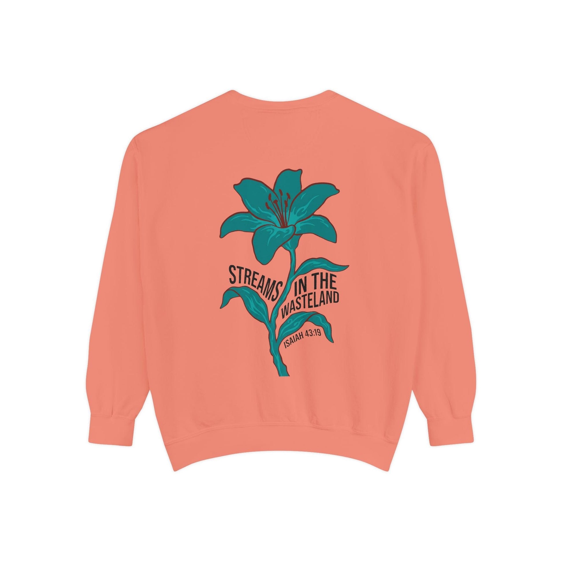 Printify Sweatshirt Streams In The Wasteland Sweatshirt