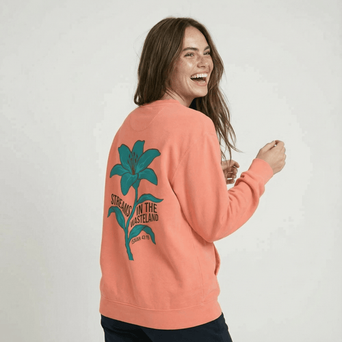 Printify Sweatshirt Streams In The Wasteland Sweatshirt