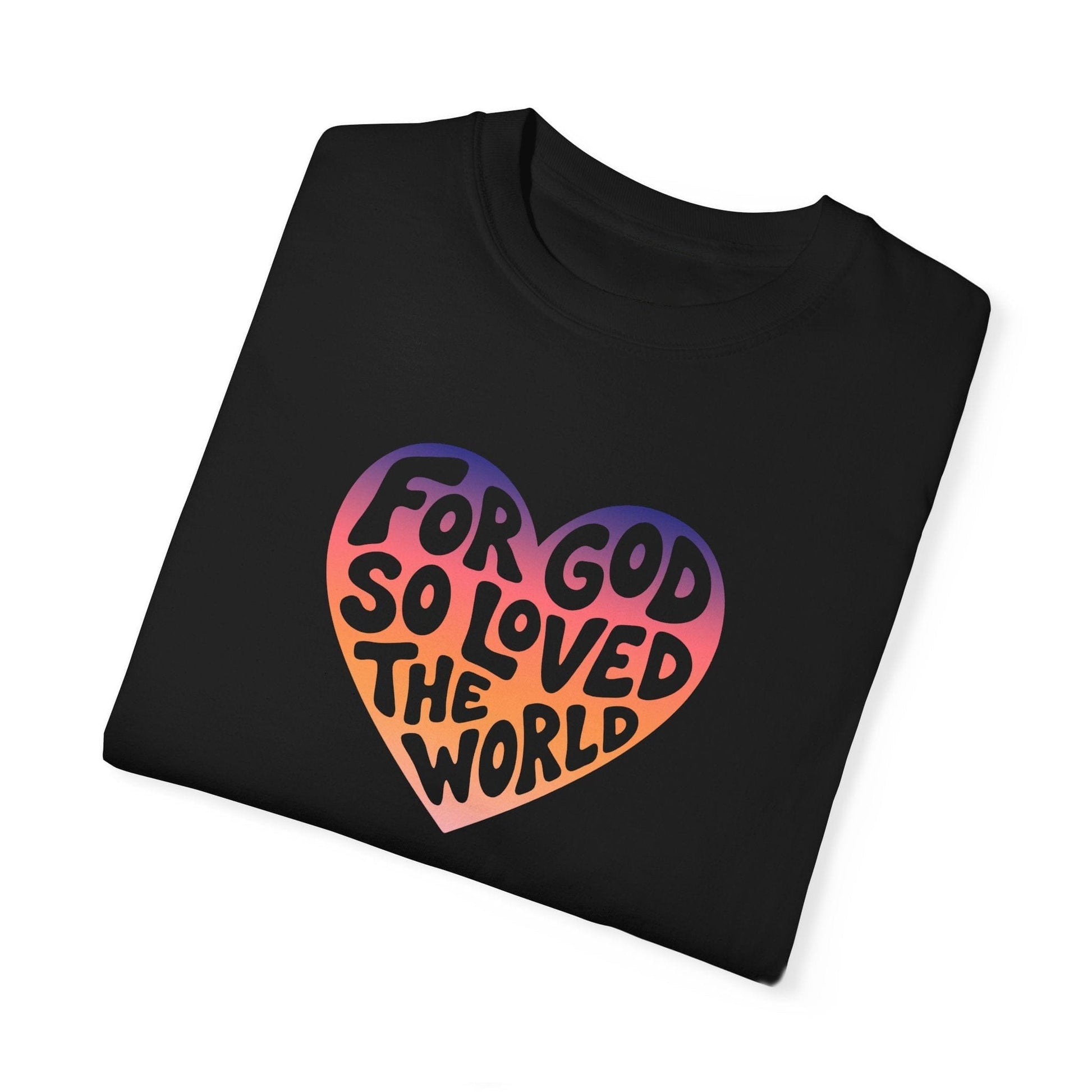Printify T-Shirt For God So Loved Tee
