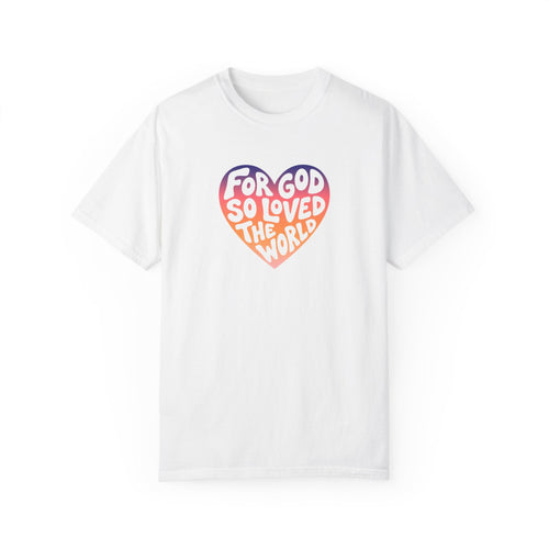 Printify T-Shirt For God So Loved Tee