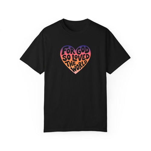 Printify T-Shirt For God So Loved Tee