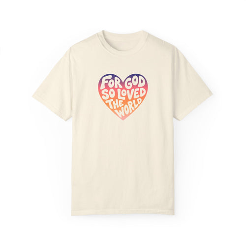 Printify T-Shirt For God So Loved Tee