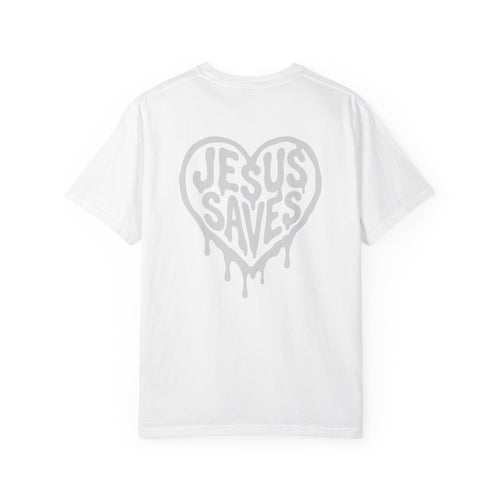 Printify T-Shirt Jesus Saves Tee