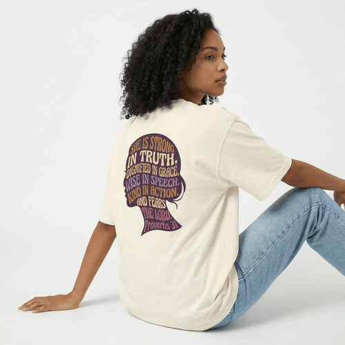 Printify T-Shirt Proverbs 31 Tee
