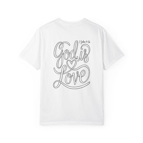 Printify T-Shirt White / S God Is Love Tee