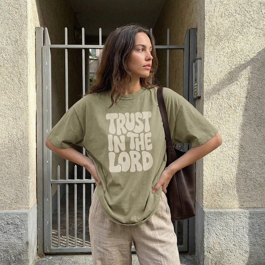 Trust In The Lord Heavyweight Tee
